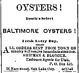Booth's Oysters